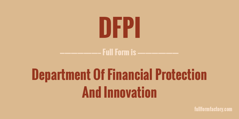 dfpi-full-form