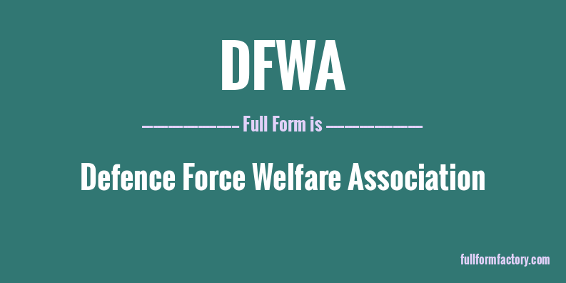 dfwa-full-form
