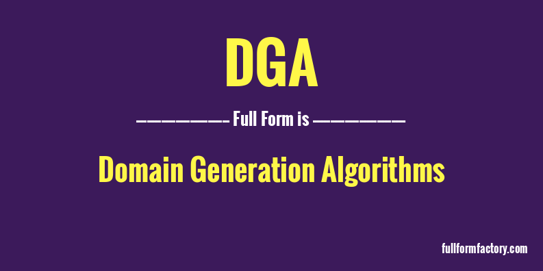 dga-full-form