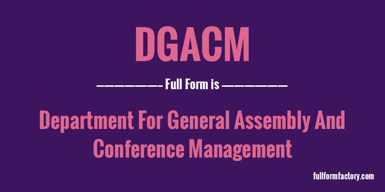dgacm-full-form