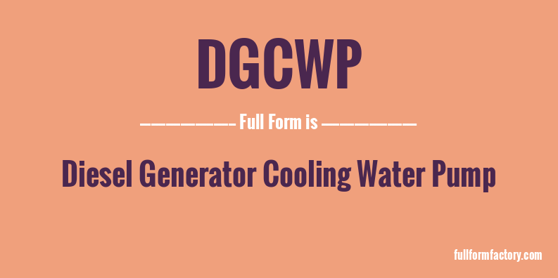 dgcwp-full-form
