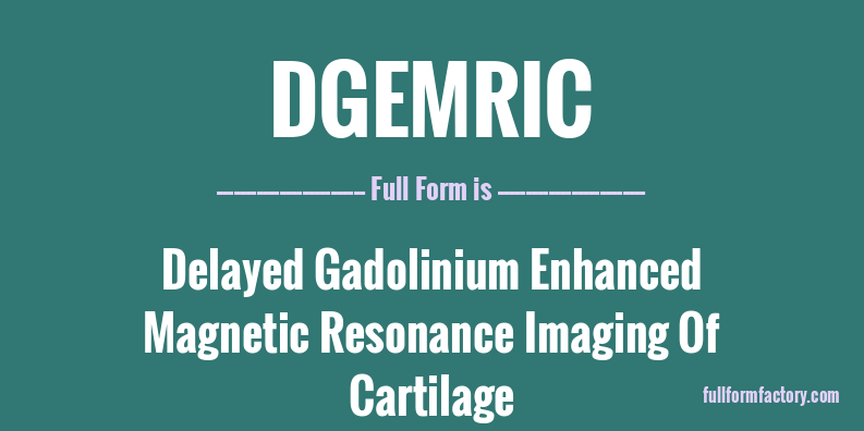 dgemric-full-form