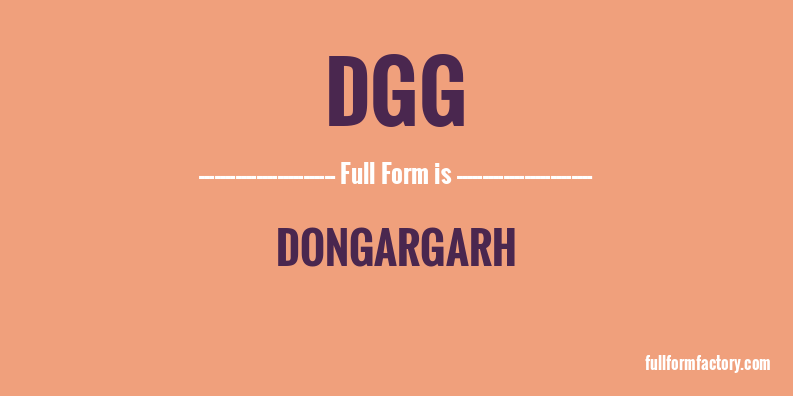 dgg-full-form