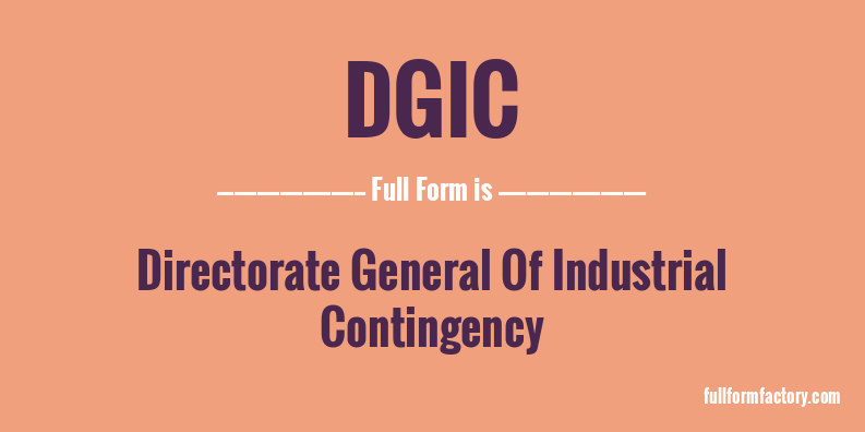 dgic-full-form