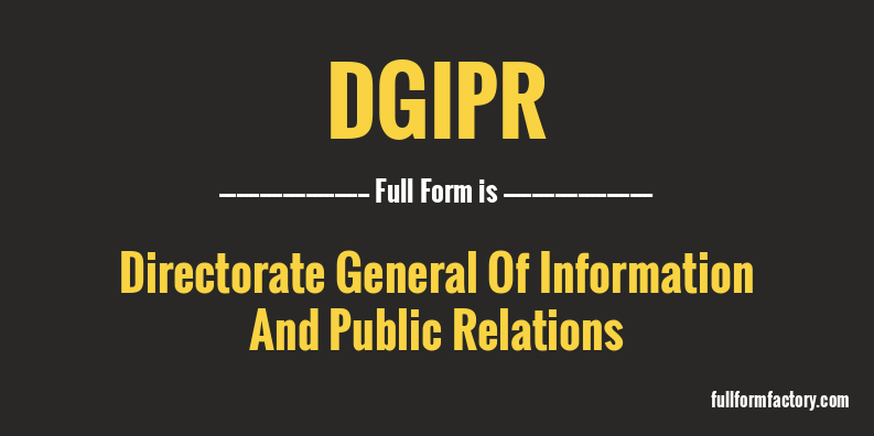dgipr-full-form