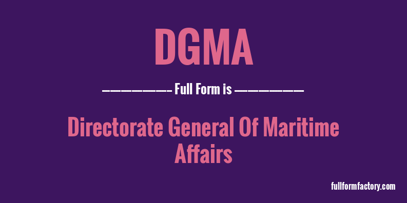 dgma-full-form