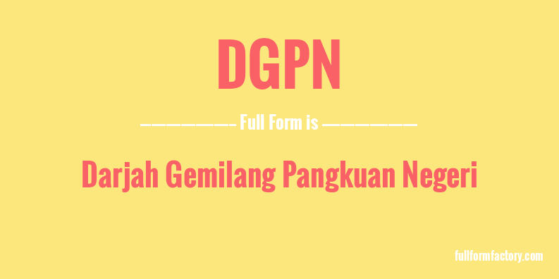 dgpn-full-form