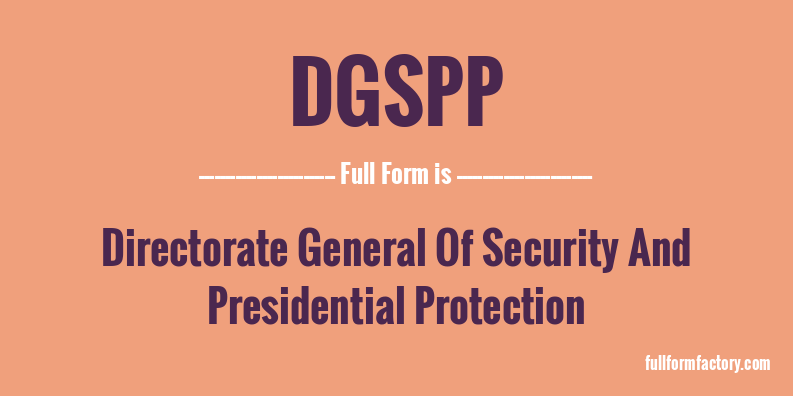 dgspp-full-form