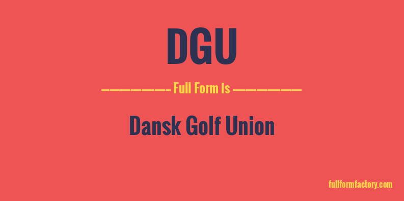 dgu-full-form