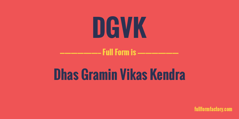 dgvk-full-form