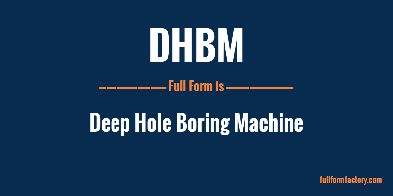 dhbm-full-form