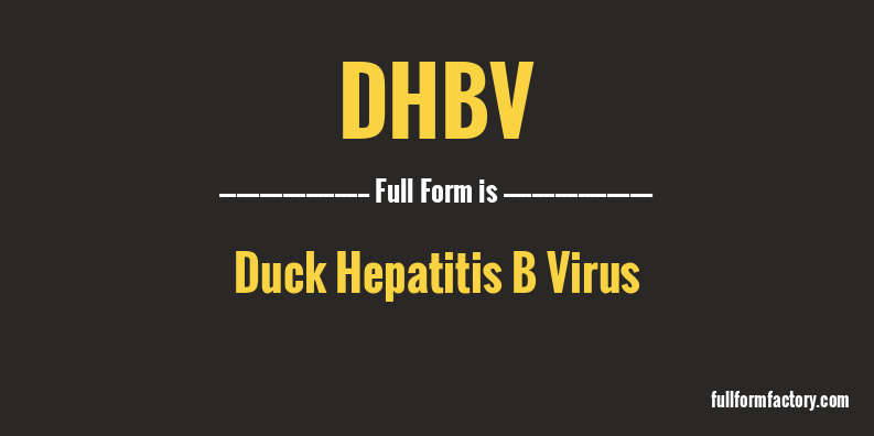 dhbv-full-form