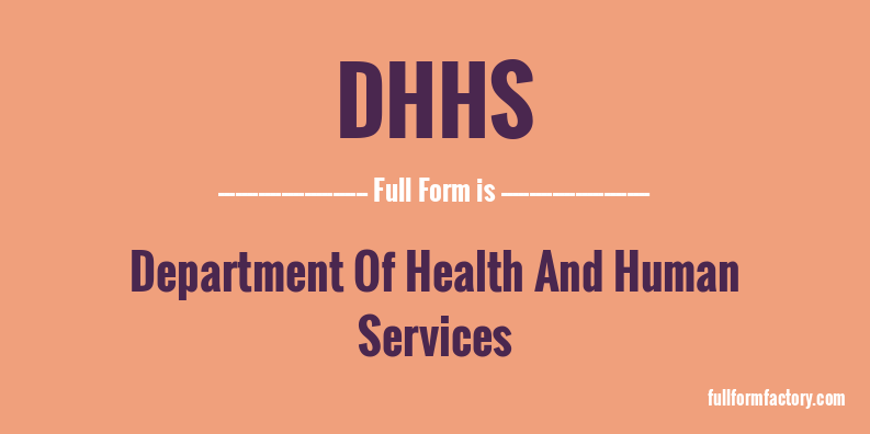 dhhs-full-form