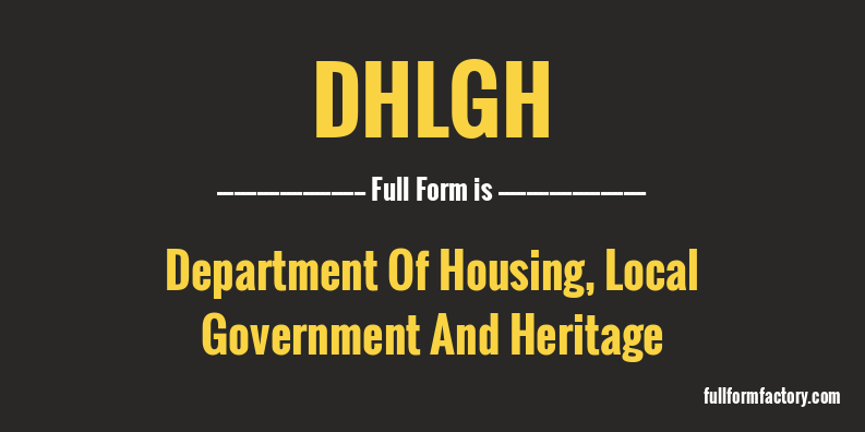 dhlgh-full-form