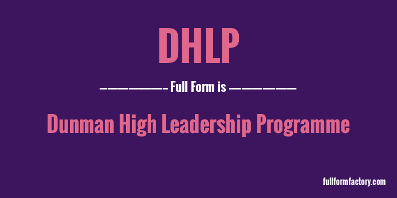 dhlp-full-form
