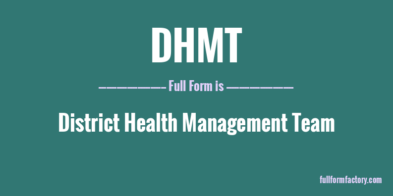 dhmt-full-form