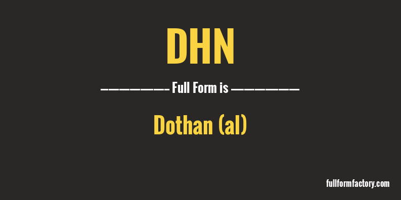 dhn-full-form