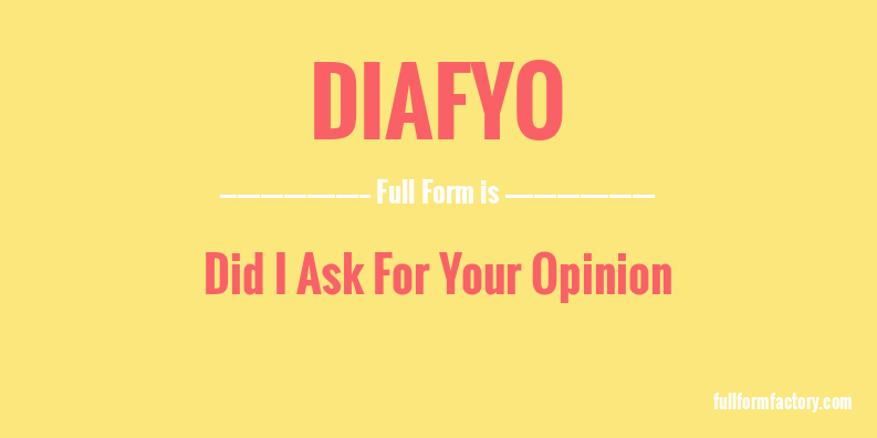 diafyo-full-form