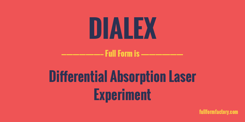 dialex-full-form
