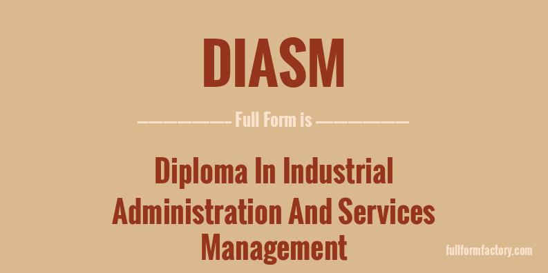 diasm-full-form