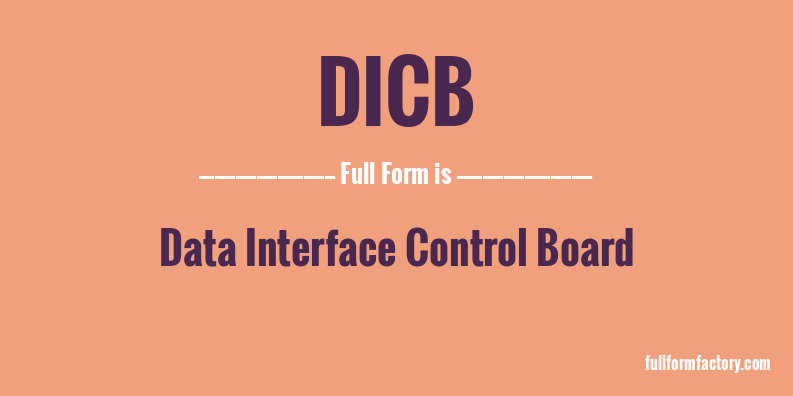 dicb-full-form