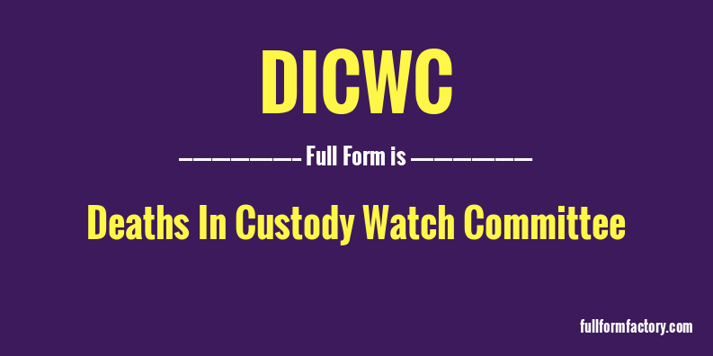 dicwc-full-form