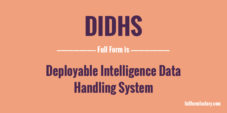 didhs-full-form