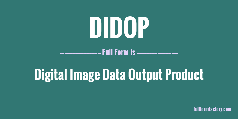 didop-full-form