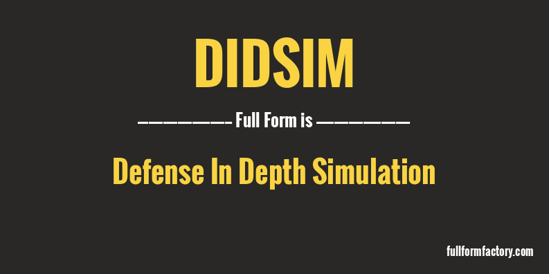 didsim-full-form
