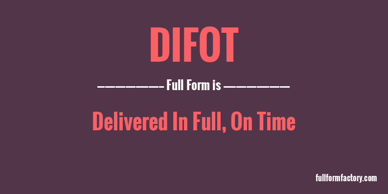 difot-full-form