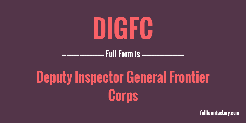 digfc-full-form