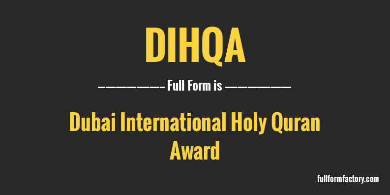 dihqa-full-form