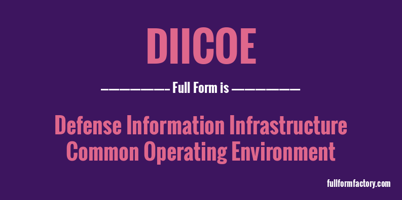 diicoe-full-form