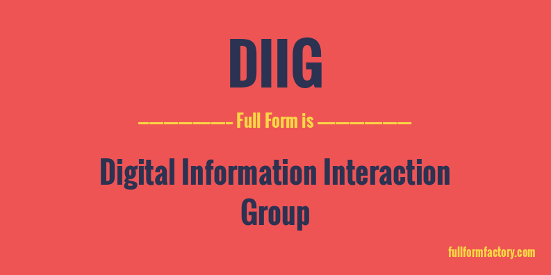 diig-full-form