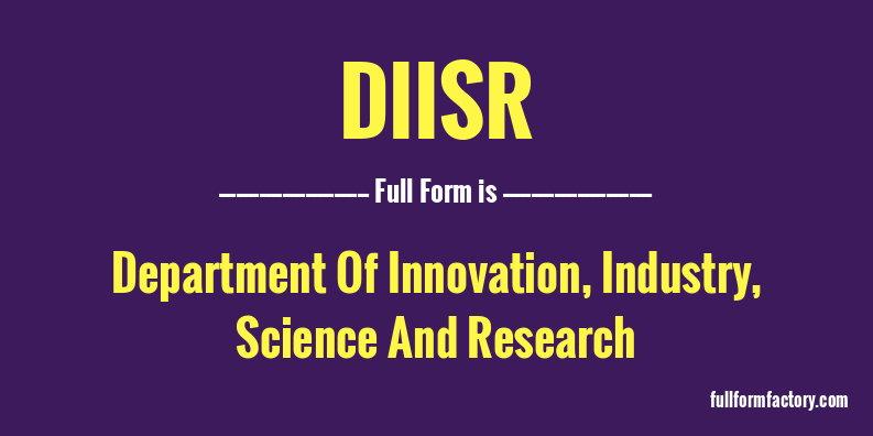 diisr-full-form