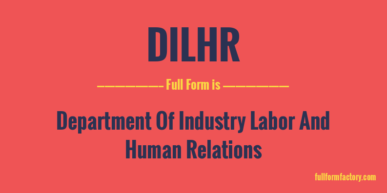 dilhr-full-form
