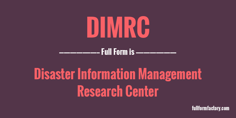 dimrc-full-form