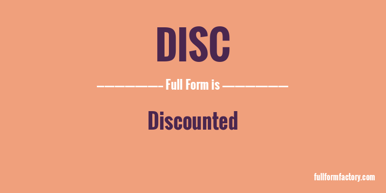 disc-full-form