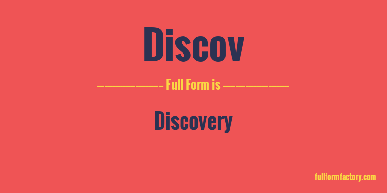 discov-full-form