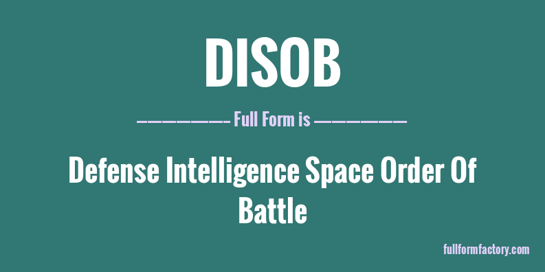 disob-full-form