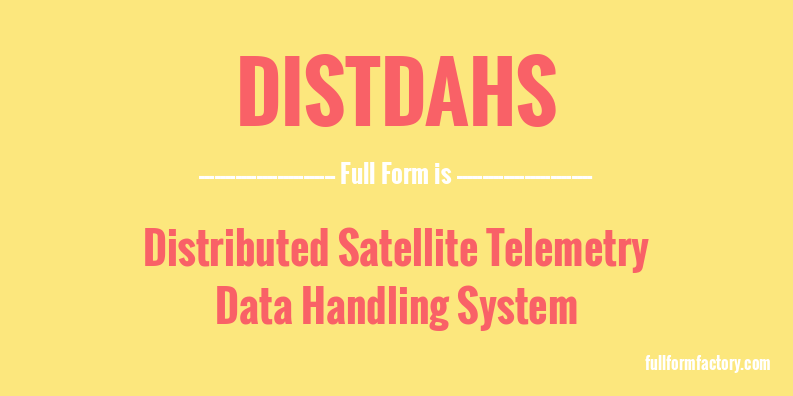 distdahs-full-form