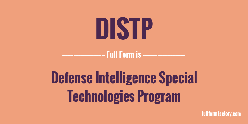 distp-full-form