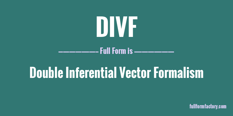 divf-full-form