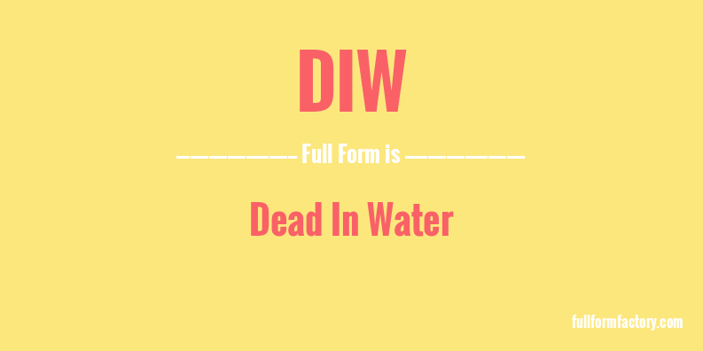 diw-full-form