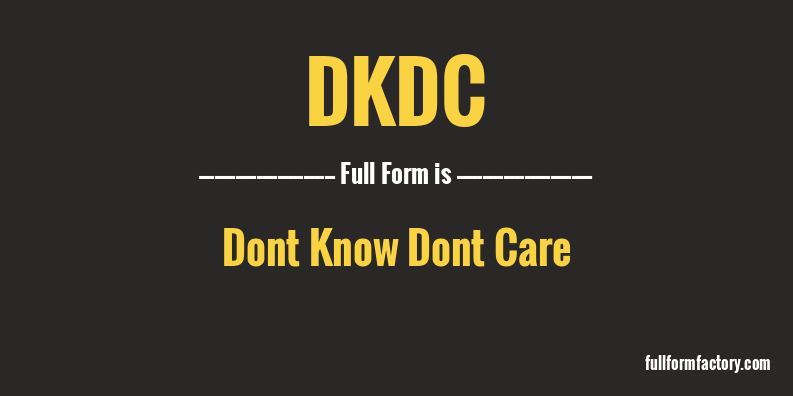 dkdc-full-form