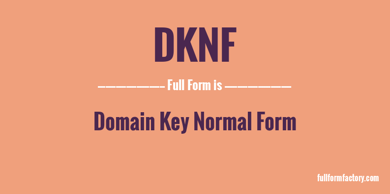 dknf-full-form