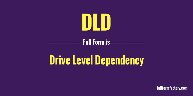 dld-full-form