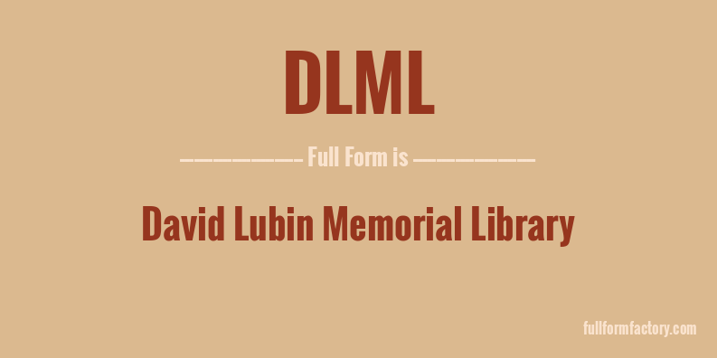 dlml-full-form