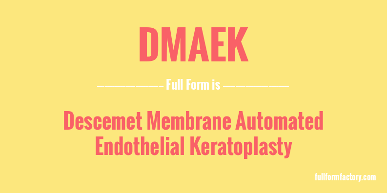 dmaek-full-form