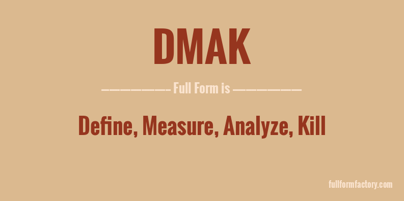 dmak-full-form